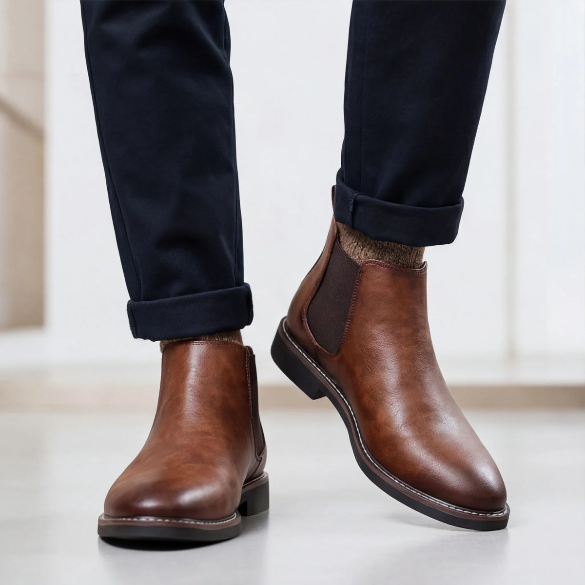 GENTELUXIO™ Sovereign Men’s Retro Chelsea Boots