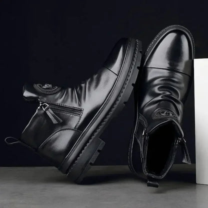 GENTELUXIO™ Monarch Chelsea Boots – Premium Waterproof Rubber Boots