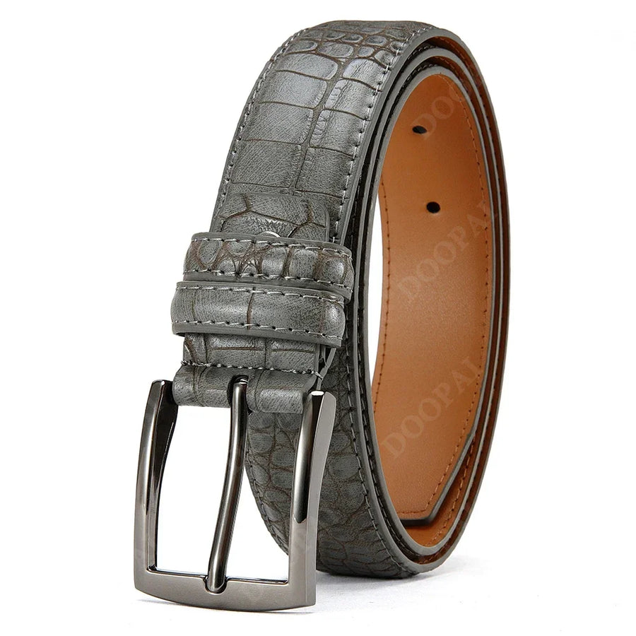 GENTELUXIO™ Sovereign Automatic Leather Belt – Premium Luxury Dress Belt