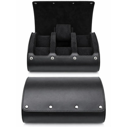 GENTELUXIO™ VoyageSix 6-Slot Watch Travel Case