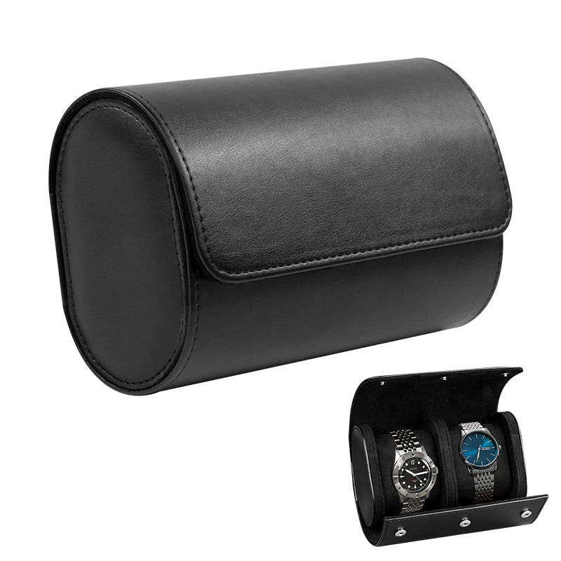 GENTELUXIO™ Embers Luxury Leather Watch Roll