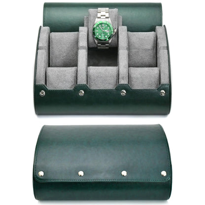 GENTELUXIO™ VoyageSix 6-Slot Watch Travel Case