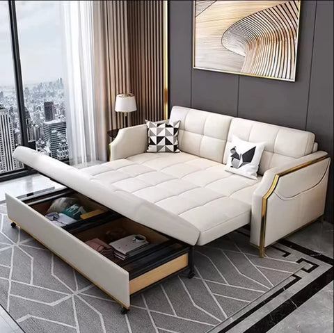LuxeFold Pro — Convertible Storage Sofa Bed