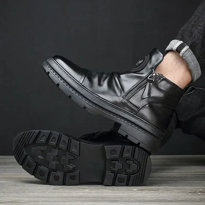 GENTELUXIO™ Monarch Chelsea Boots – Premium Waterproof Rubber Boots