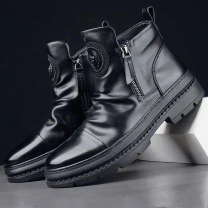 GENTELUXIO™ Monarch Chelsea Boots – Premium Waterproof Rubber Boots